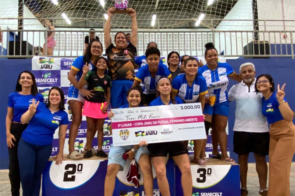 Jogos marcam última rodada e definem campeões da Copa Jaru de Futsal