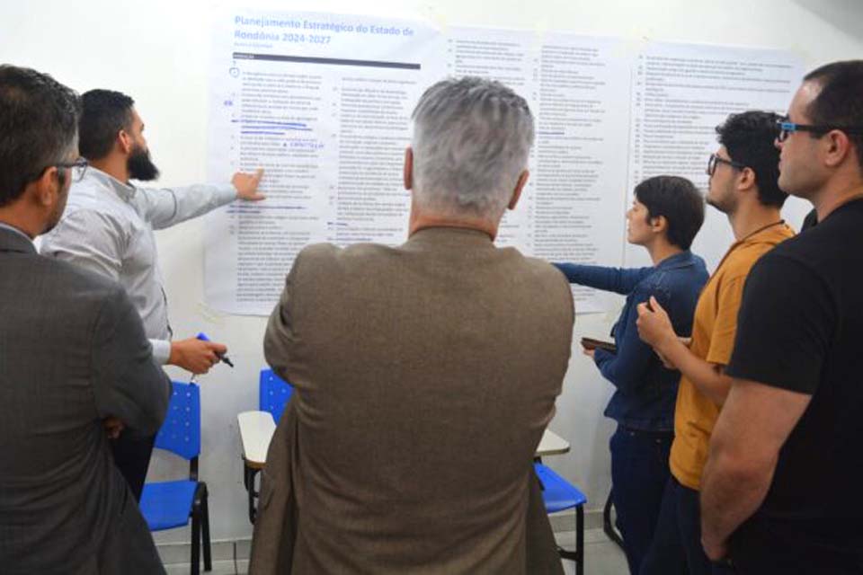 Oficinas para elaboração do Planejamento Estratégico do Estado debateram diretrizes para projetos de Governo de Rondônia