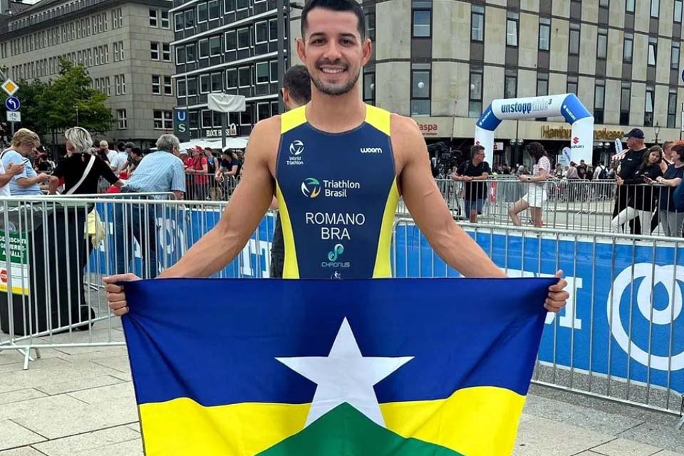 Triatleta de Rondônia é destaque Mundial de Triatlo na Alemanha e fica entre os 30 primeiros