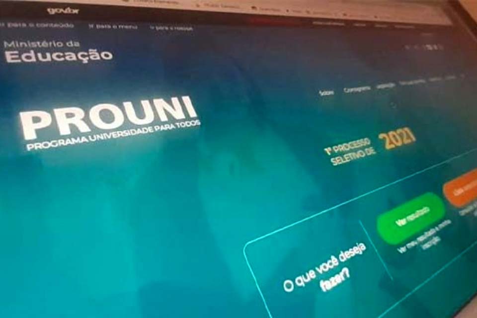 Resultado da primeira etapa do Prouni já está disponível