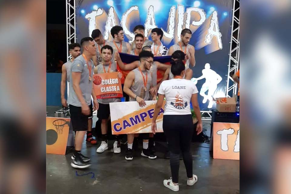 Equipe de Porto Velho é campeã de basquete em Ji-Paraná