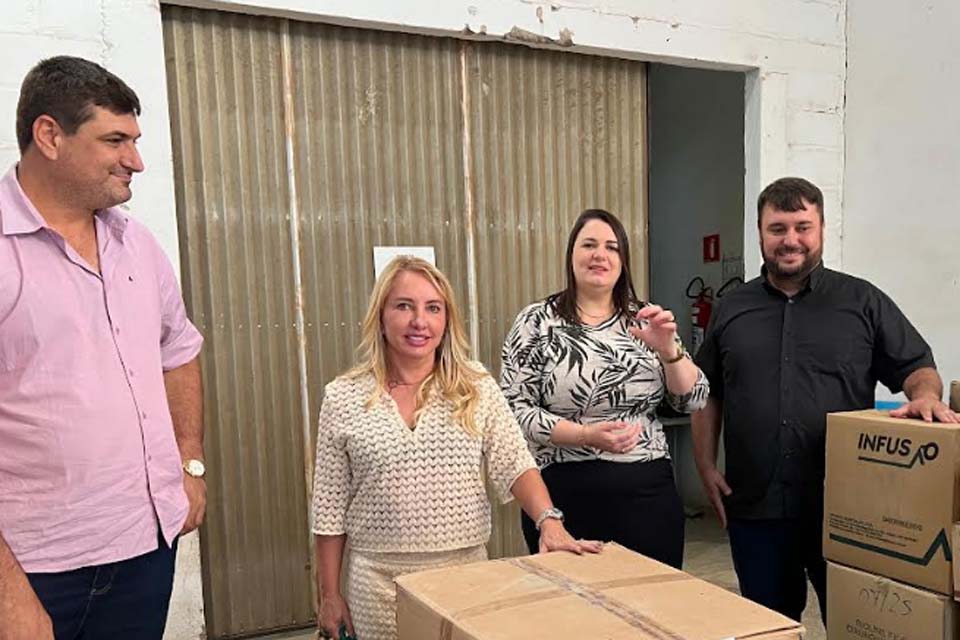 Ieda Chaves recebe demanda emergencial de Cabixi e garante envio de medicamentos