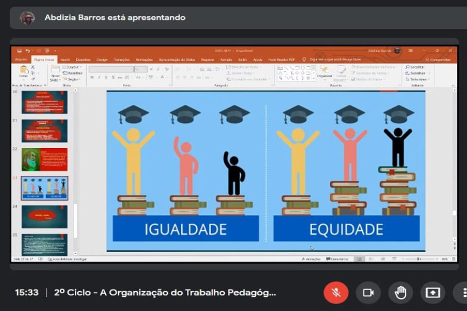 IFRO Campus Guajará-Mirim realiza Ciclo de Formação Docente para Educação de Jovens e Adultos