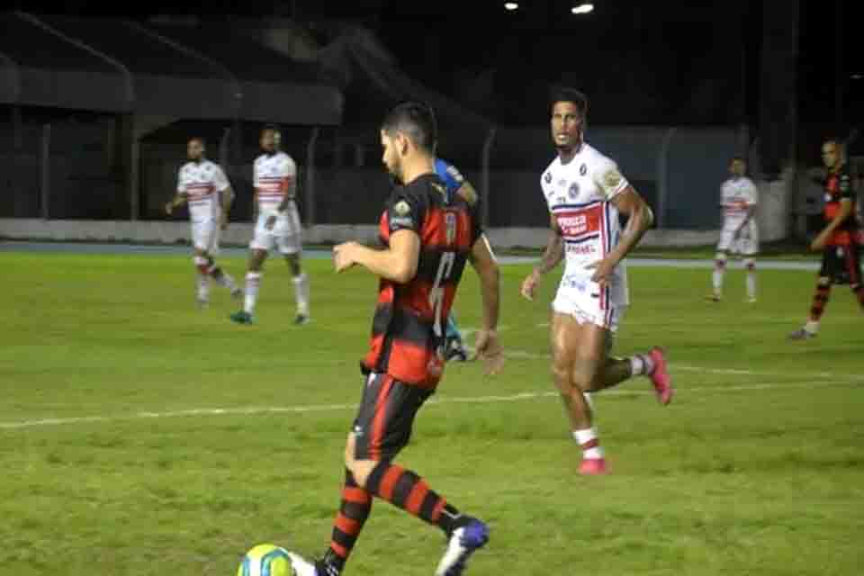 Porto Velho e Trem-AP ficam no empate em 2 a 2 no estádio Zerão em Macapá