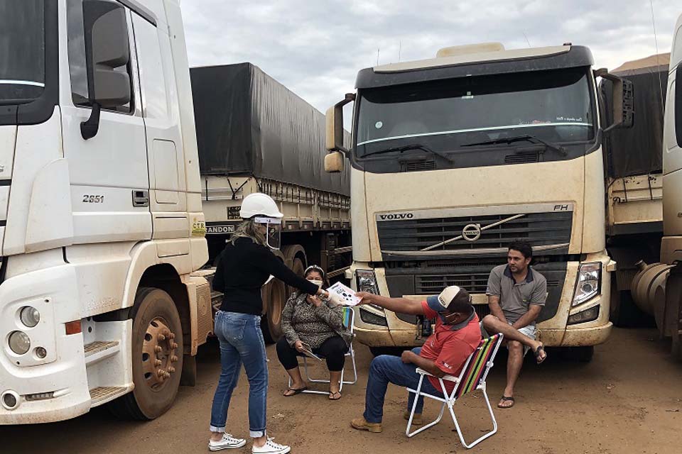 Coronavírus: Máscaras de Proteção são entregues no Porto de Porto Velho