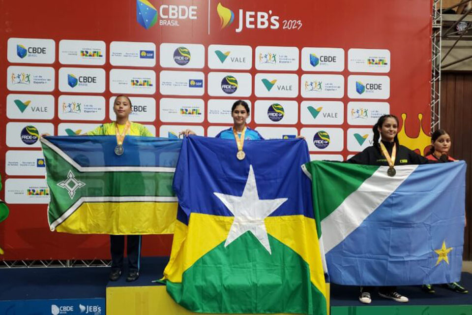 Estudantes atletas de Rondônia encerram participação nos Jogos Escolares Brasileiros com recorde de medalhas