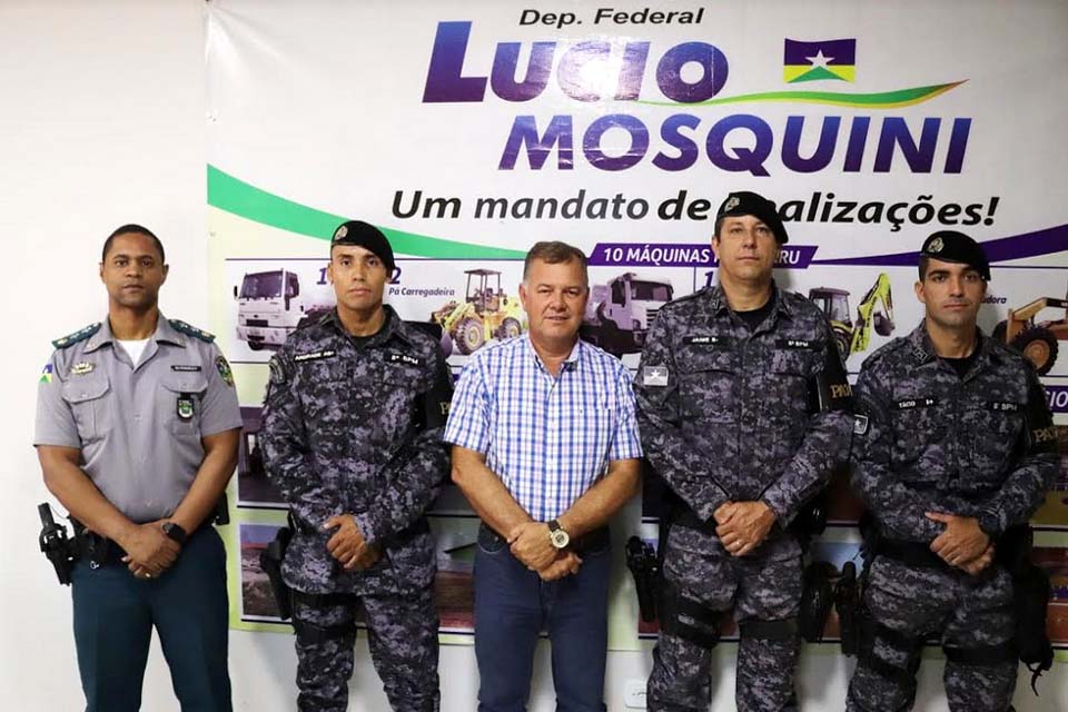 Deputado Lucio Mosquini Parabeniza ação de policiais que salvaram duas vidas no hospital municipal de Jaru