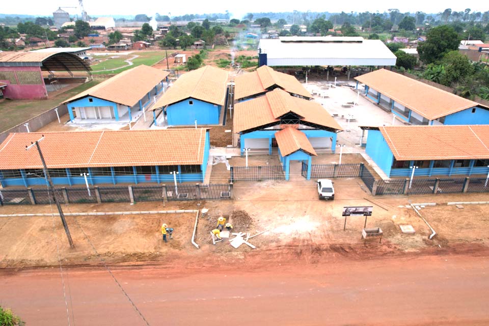 Obra da nova Escola Doutor Custódio no município de Itapuã do Oeste recebe investimento de R$ 6,5 milhões