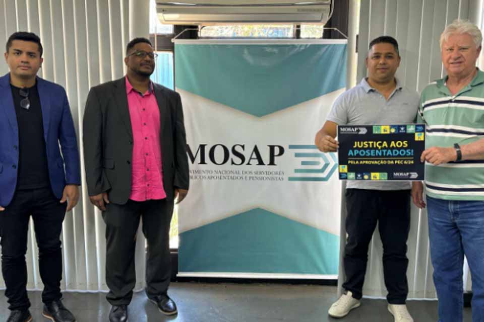 SINJUR participa de reunião no MOSAP e reforça a mobilização em defesa dos servidores aposentados