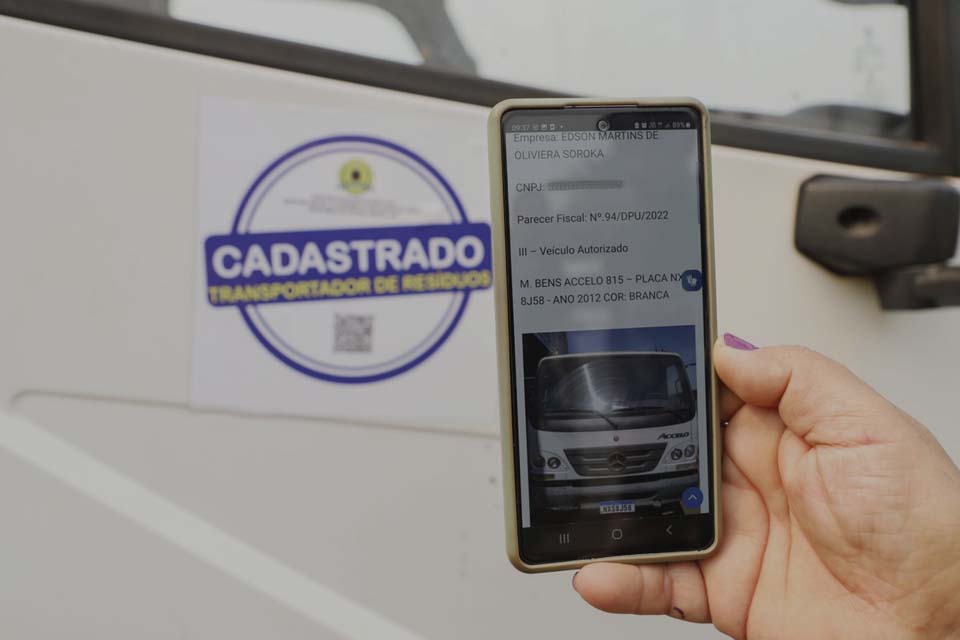 Empresas de transporte de resíduos devem ser licenciadas para atuação em Porto Velho