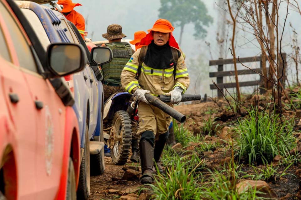 Parque Estadual Guajará-Mirim atinge redução recorde em área atingida por incêndios com ação conjunta da Operação Temporã