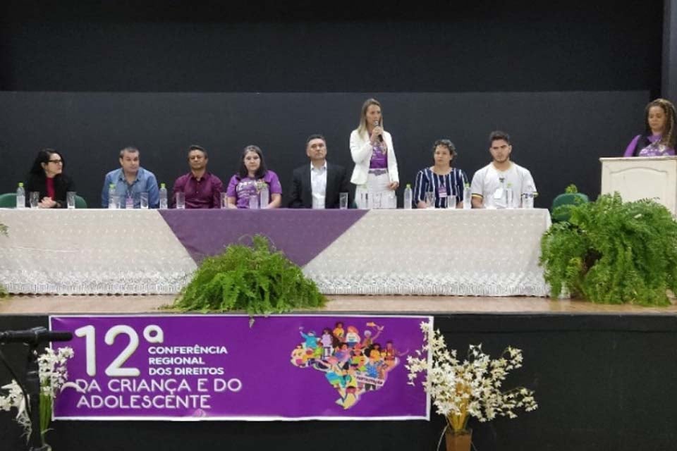 Município sedia 12° conferência regional dos direitos da criança e do adolescente