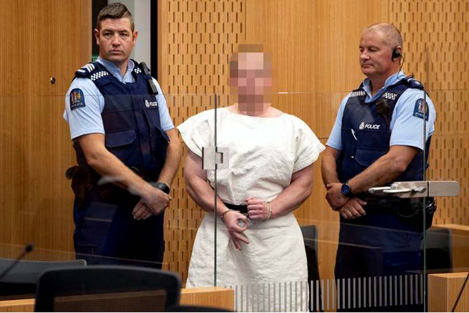 Autor de ataque na Nova Zelândia responderá por crime de terrorismo