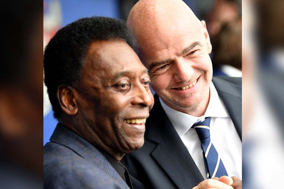 Presidente da Fifa diz que Pelé fez o que nenhum outro jogador sonhou