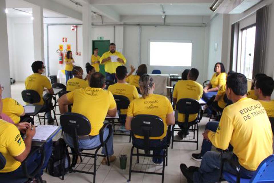 Detran realiza Encontro Pedagógico para servidores da Educação de Trânsito da regional