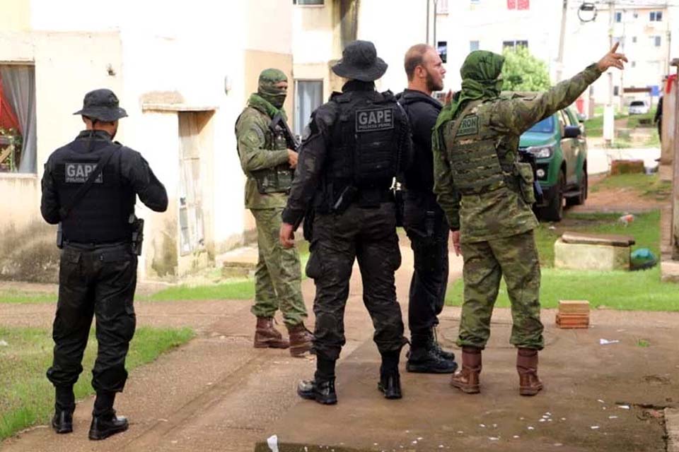  Forças de segurança prende quatro lideres de facções em Rondônia