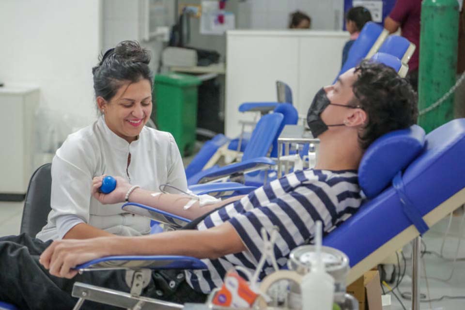 Coleta de bolsas de sangue para região Central acontece em Presidente Médici, neste sábado (18)