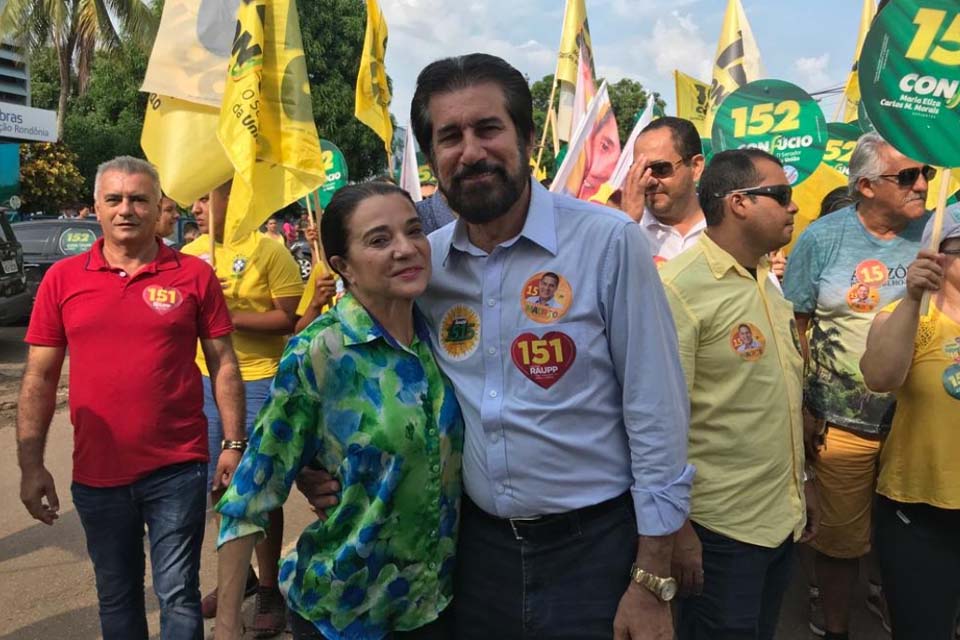 Em carta aberta ao público, casal Raupp diz que está fora das eleições de 2022 em Rondônia
