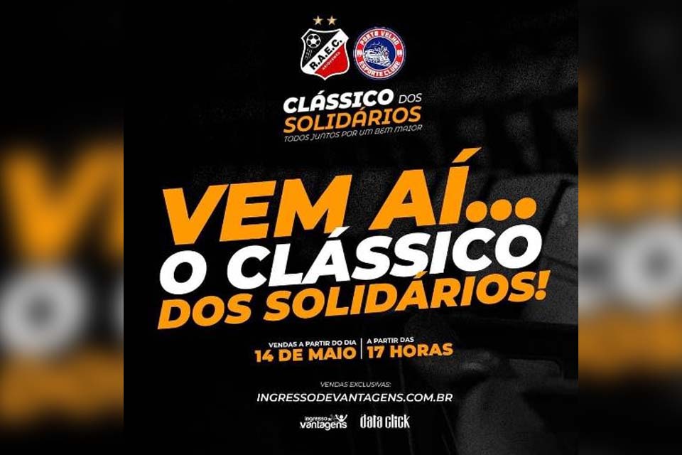 Real Ariquemes e Porto Velho se enfrentam em Ação Solidária