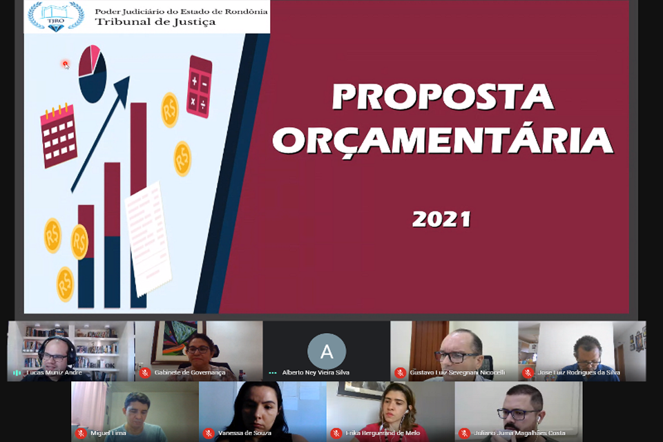 Orçamento Participativo: cenário para 2021 é apresentado às Secretarias do TJRO