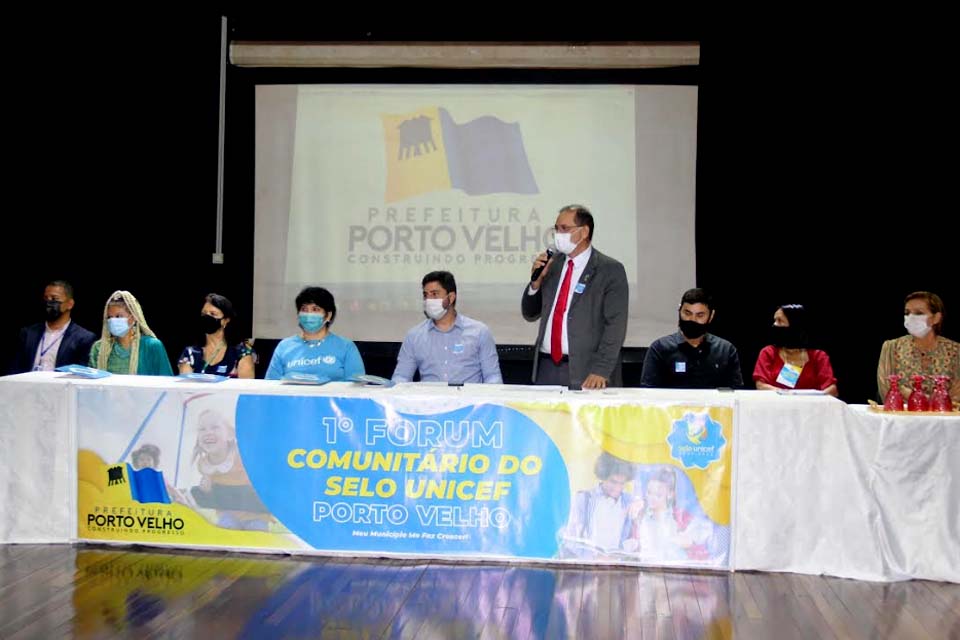 Sebrae-RO participa do I Fórum Comunitário de Porto Velho em adesão ao Selo UNICEF