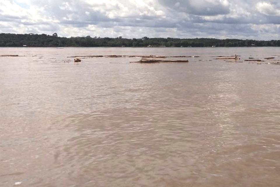 Nível do rio Madeira sobe rapidamente e Defesa Civil emite alerta em Porto Velho