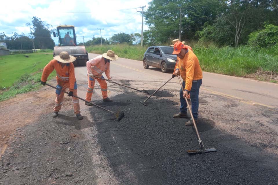 DER atua firme na recuperação e conservação das rodovias pavimentadas 