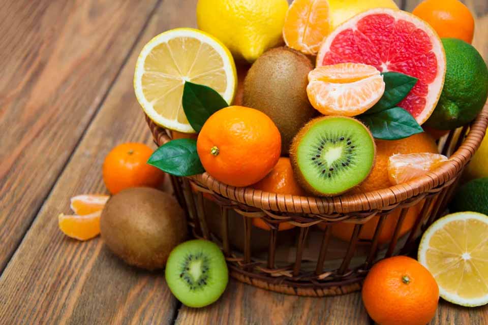 Benefício das frutas cítricas para crianças