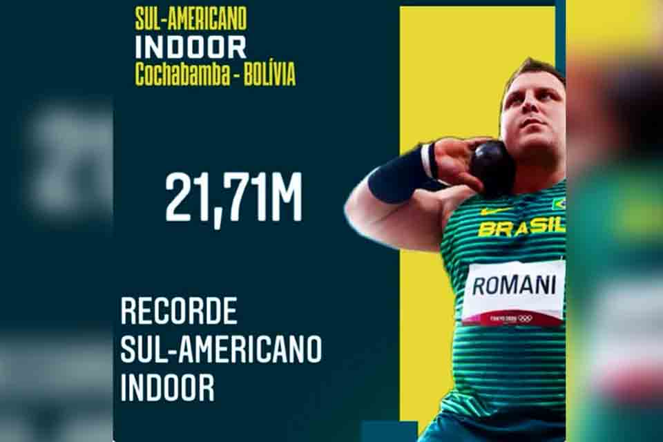 Atletismo: Brasil é bicampeão sul-americano indoor e bate 2 recordes