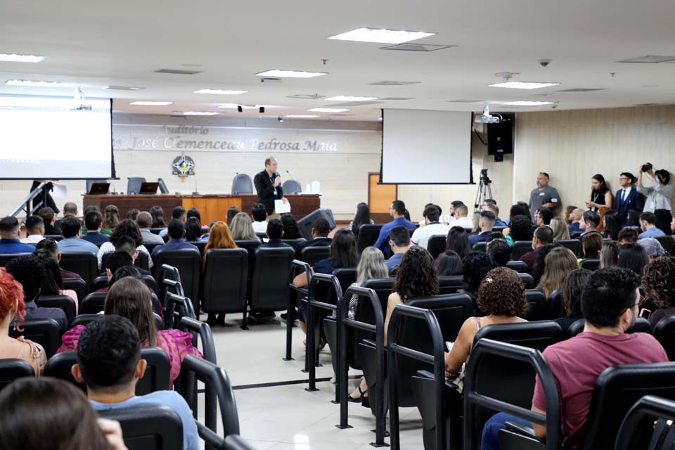 Solenidade marca posse de mais de 200 servidores (as) no Poder Judiciário de Rondônia; empossados foram aprovados no último concurso de 2021