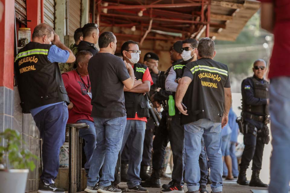 Prefeitura participa de operação policial na região central de Porto Velho