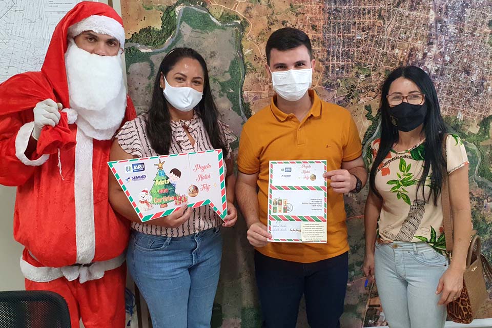 Semdes inicia distribuição das Cartinhas da campanha Natal Feliz