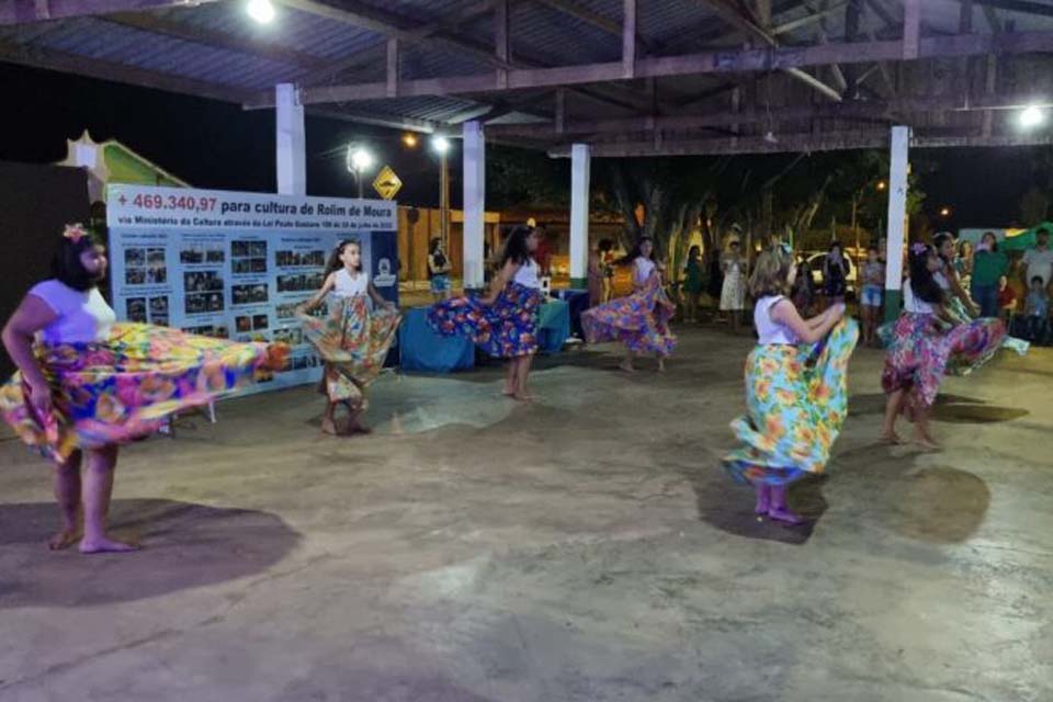 Segunda noite cultural em Nova Estrela, Distrito de Rolim de Moura, contou com várias atrações