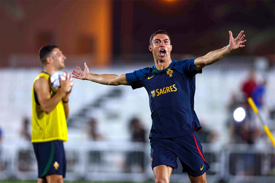 Cristiano Ronaldo tenta conduzir Portugal às quartas da Copa do Catar