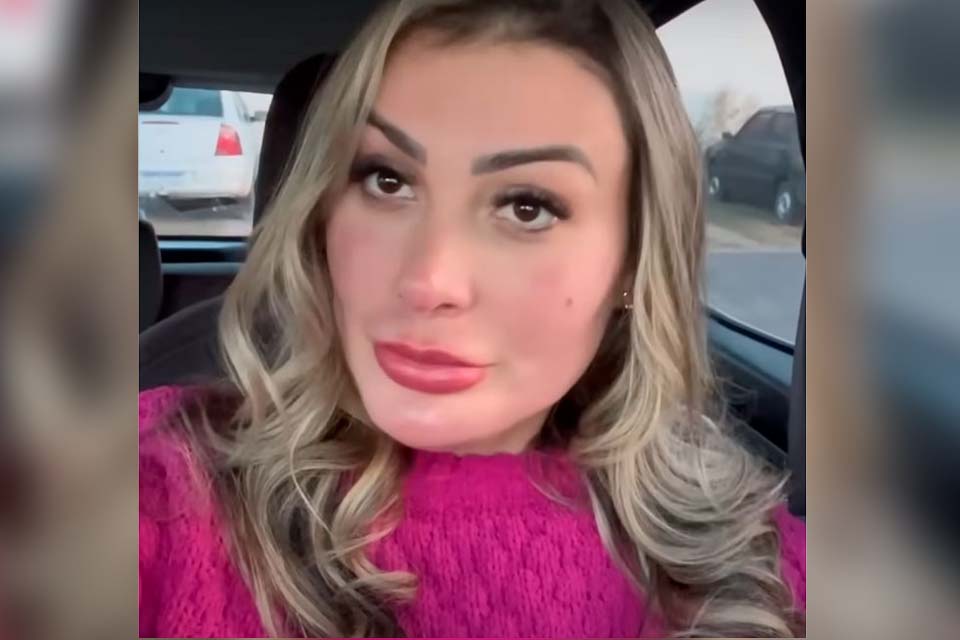 Andressa Urach conta que avião em que estava foi atingido por raio: 'Deu um barulhão e um clarão'