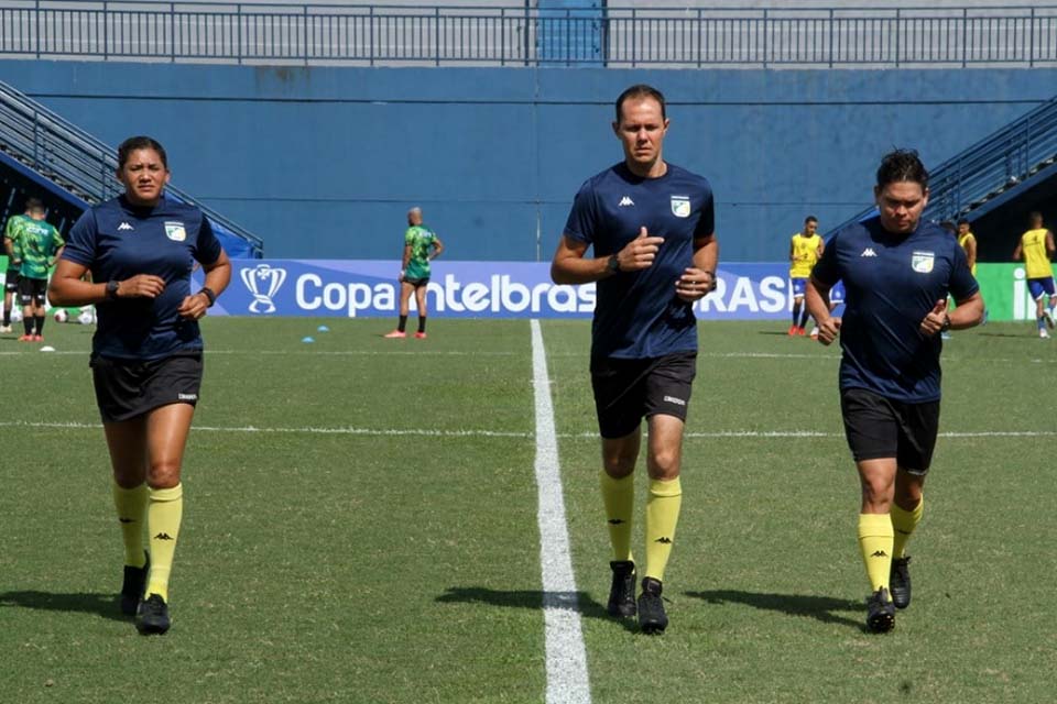 Trio rondoniense estará a frente do duelo entre Manaus x Remo