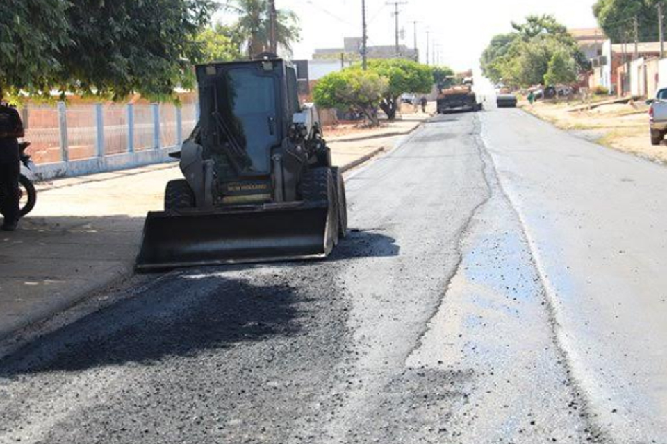 Ji-Paraná: Iniciado recapeamento da avenida Jorge Teixeira, K-5