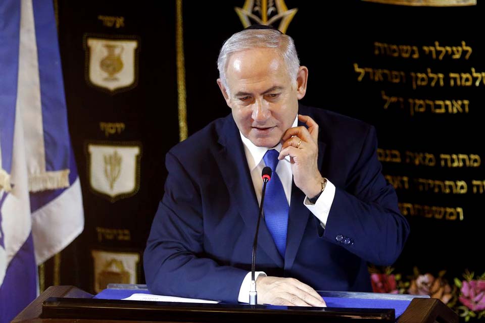 Primeiro-ministro de Israel é reconduzido ao comando do Likud