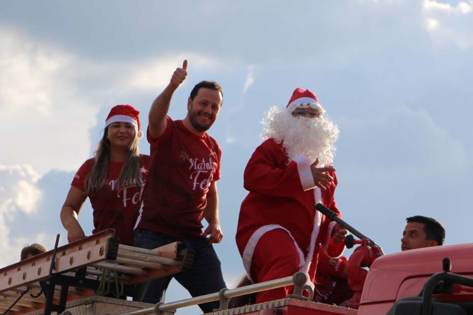 Natal Feliz: solidariedade e alegria tomaram conta do Parque de Exposições em Vilhena