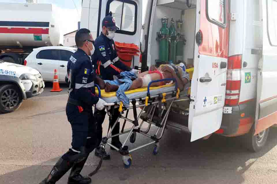 Pedestre atropelado na BR-364 não resiste e morre no Hospital João Paulo II