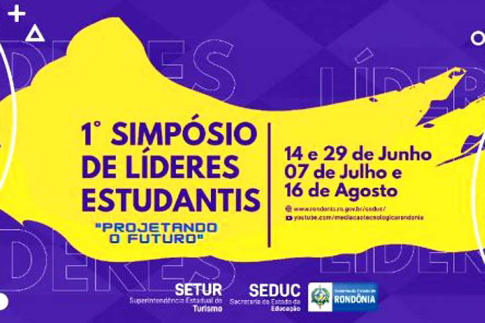 Setur e Seduc promovem “1º Simpósio de Líderes Estudantis” voltado para alunos do Ensino Médio