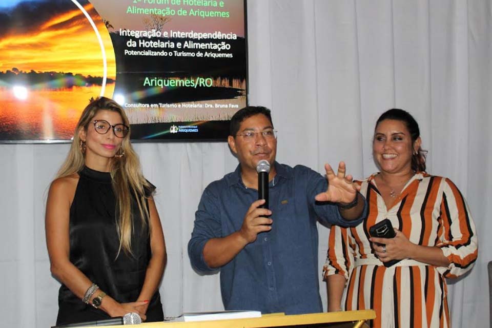 Funcet realiza 1º  Fórum de debates voltados para o fomento do turismo em Ariquemes e região