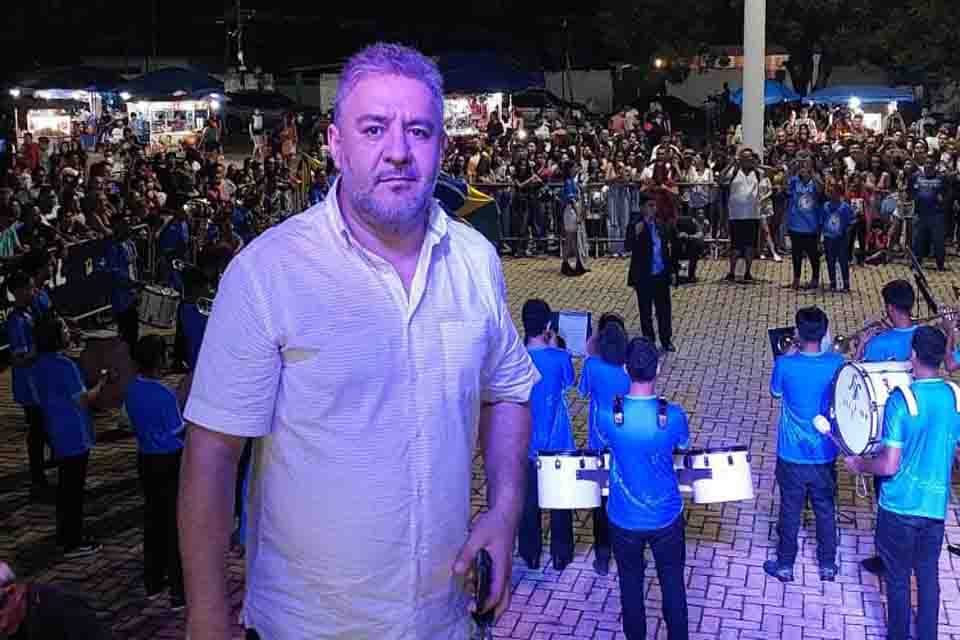 Vereador Everaldo Fogaça prestigia encontro de Bandas e Fanfaras em Porto Velho