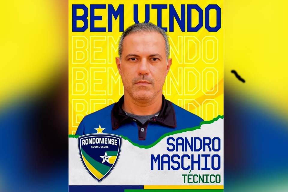 Sandro Maschio é anunciado como novo treinador do Rondoniense