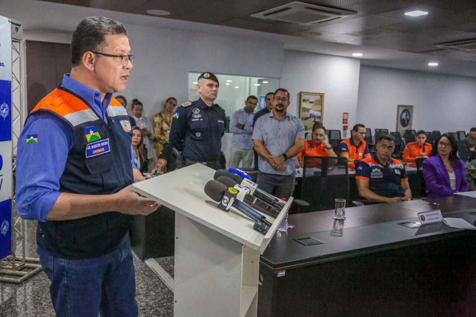 Governador Marcos Rocha apresenta resultados da 1ª fase da Operação Temporã