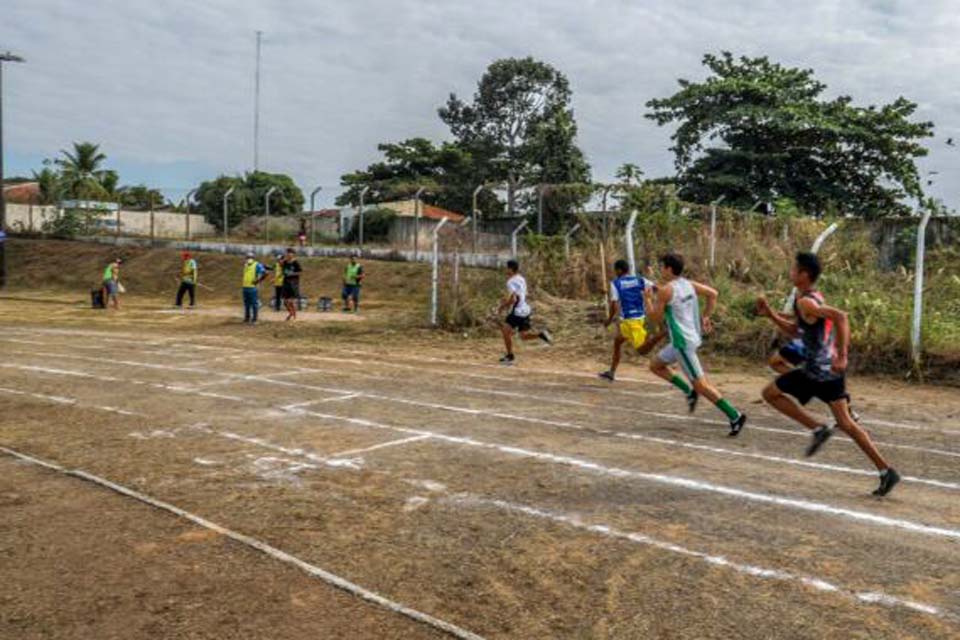 Cinco alunos conquistam medalhas no Atletismo dos Jogos Escolares de Rondônia