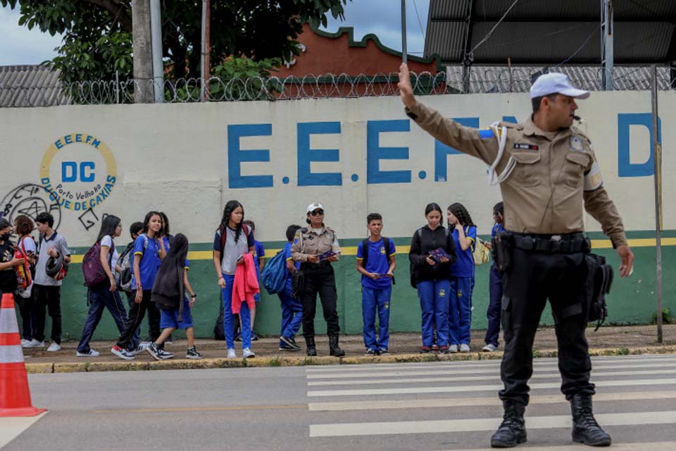 Prefeitura de Porto Velho trabalha para garantir mais segurança nas ruas próximas às escolas