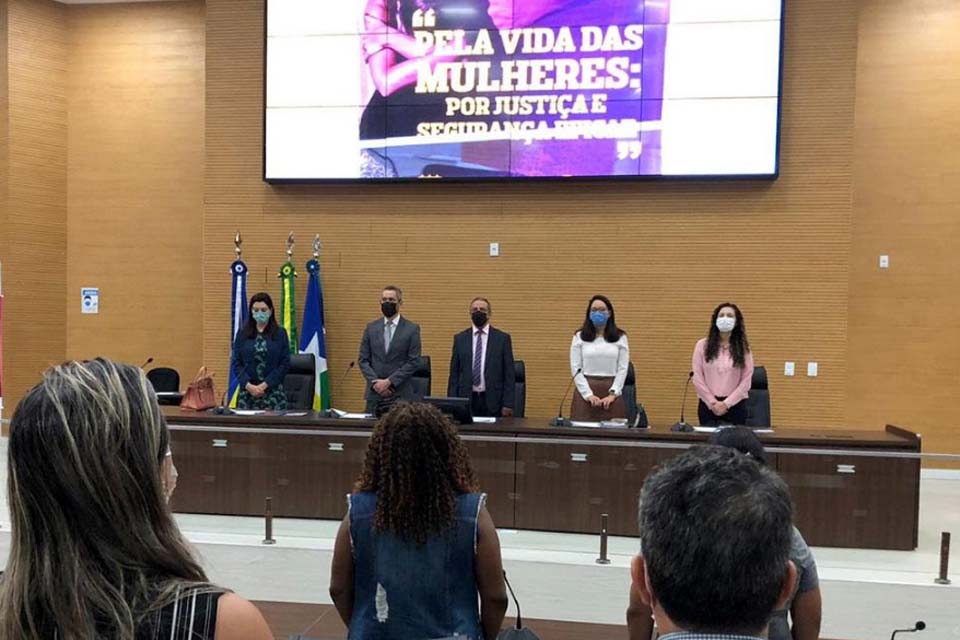 Ministério Público de Rondônia alerta para aumento de 29% em casos de feminicídio no Estado durante audiência na Assembleia Legislativa