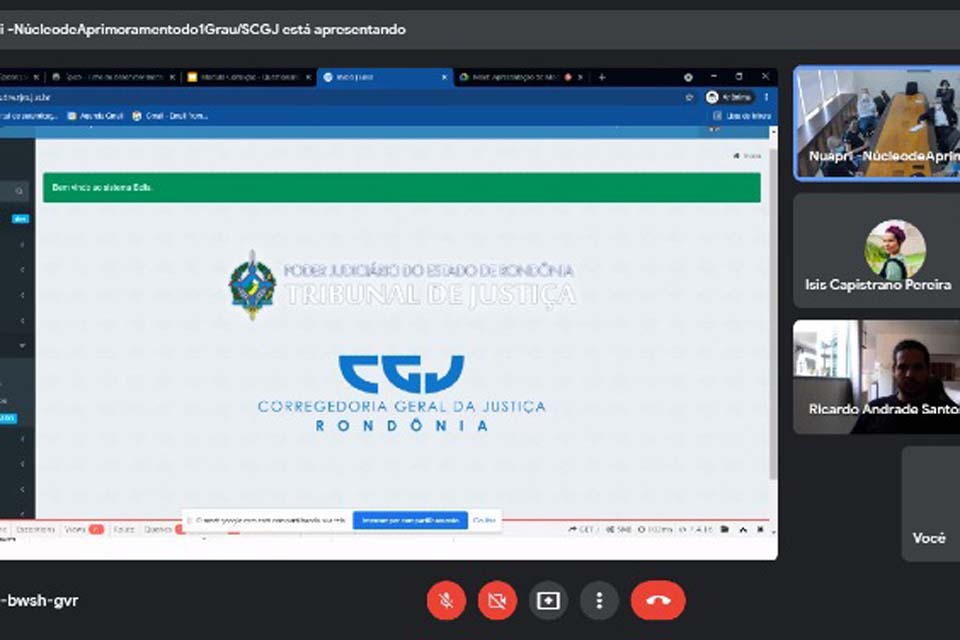 Corregedoria do TJ de Rondônia entrega módulo que aprimora correição virtual