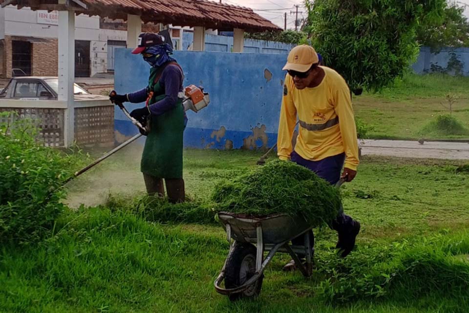 Semosp intensifica serviços de limpeza nas escolas municipais